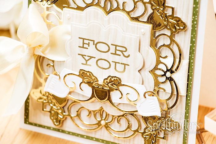 Yana Smakula Spellbinders: For You Card featuring Spellbinders Classic 2015 Collection