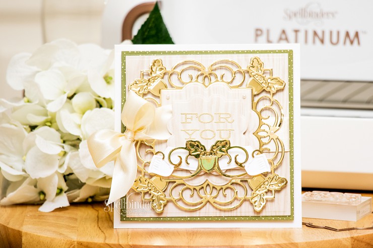 Yana Smakula Spellbinders: For You Card featuring Spellbinders Classic 2015 Collection