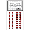 Hero Arts 40 Assorted RED METALLIC Decor Embellishments ch188 Self