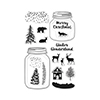 Hero Arts Winter Scene Stamp Set CL896