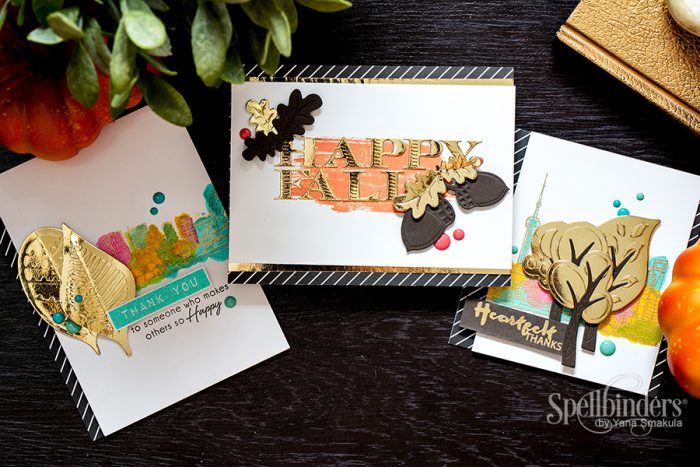 Spellbinders | Easy DIY Fall Cards. Video