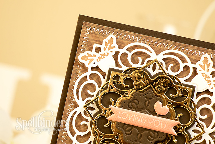 Yana Smakula | Spellbinders Loving You Fall Card