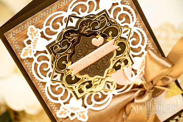 Yana Smakula | Spellbinders Loving You Fall Card