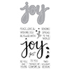 Hero Arts JOY Coordinating Stamp And Die Set DC169