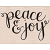 Hero Arts Rubber Stamp Peace and Joy