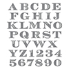 Spellbinders Etched Alphabet Dies