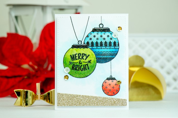 Yana Smakula | Neat & Tangled Release Week. Day 2 - Happy Ornaments