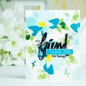 Yana Smakla | Thank You For Being My Friend Card using Watercolor Wonders stamp set