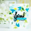 Altenew | Faux Watercolor Background Stamping - Thank You For Being My Friend