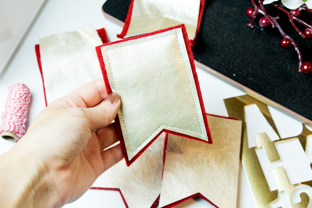 Spellbinders | Holiday Table Decorations - Banner, Utencils Holder and a Place Card using Contour Dies by Yana Smakula