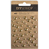 American Crafts GOLD Enamel Dots Stickers DIY Shop 3 370888