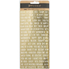 American Crafts GOLD FOIL PHRASE Stickers DIY Shop 3 370867