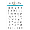 Altenew Modern Deco Alpha Stamp Set