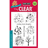 Hero Arts Clear Stamps COLOR LAYERING FALL TREES CL886