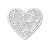 Simon Says Stamp HEART OF ROSES Wafer Die SSSD111542 DieCember