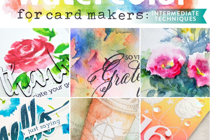 Online Card Classes | Watercolor Class Giveaway!