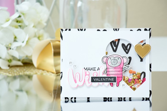 MFT Guest Designer | Make A Valentine Wish Card