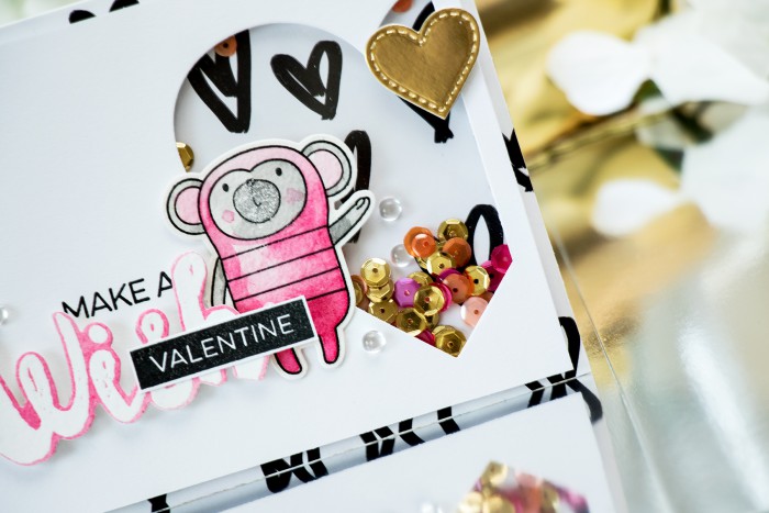 MFT Guest Designer | Make A Valentine Wish Card