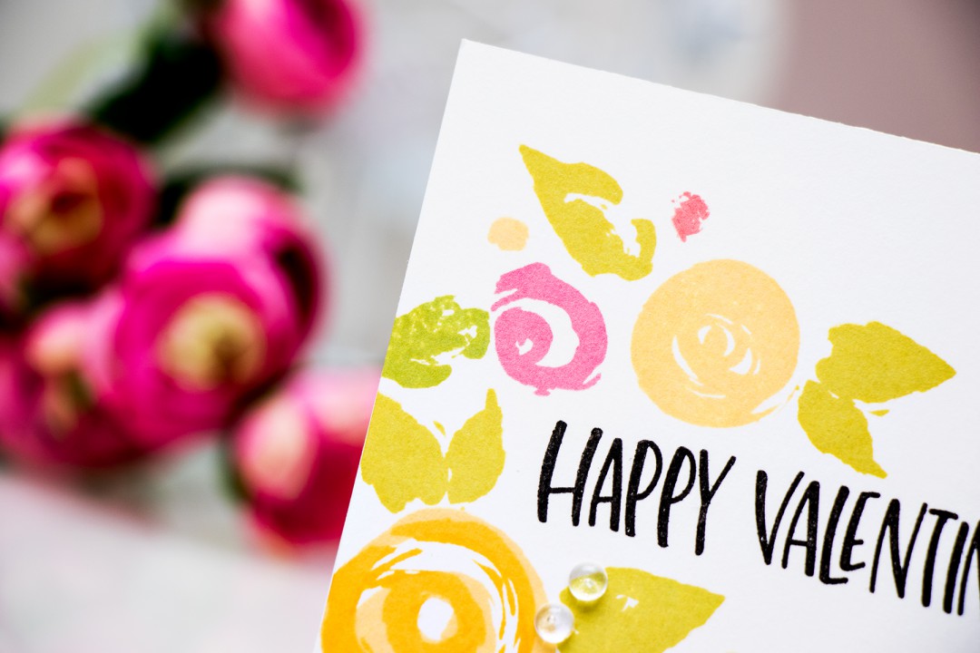 Simon Says Stamp | Floral Happy Valentine's Day