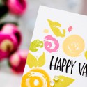 Simon Says Stamp | Floral Happy Valentine's Day