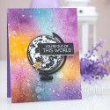 Spellbinders | Using other planet image on a globe. Video