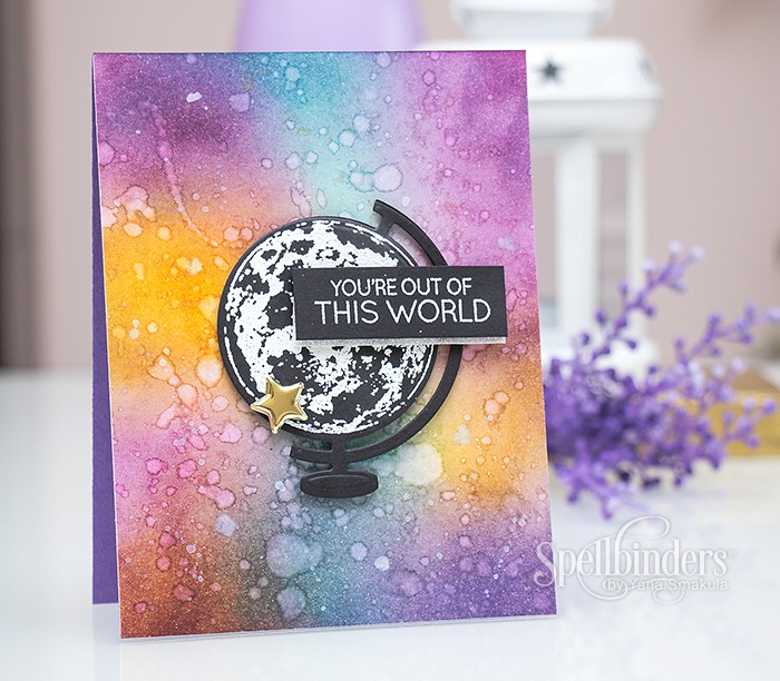 Spellbinders | Using other planet image on a globe. Video