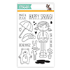 Simon Says Clear Stamps ABBY'S SPRING SHOWERS sss101489 Hop To It