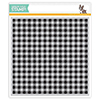 Simon Says Cling Stamp Gingham Background