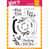 Wplus9 Valentine Wishes Clear Stamps