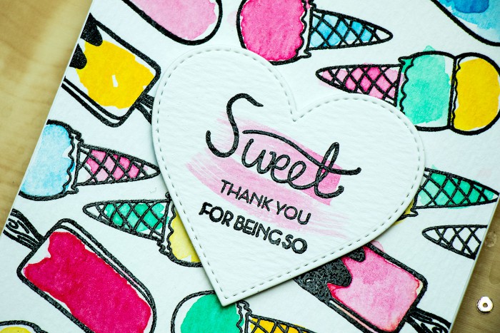 Altenew | Thank You for Being so Sweet! Ice Cream Card by Yana Smakula