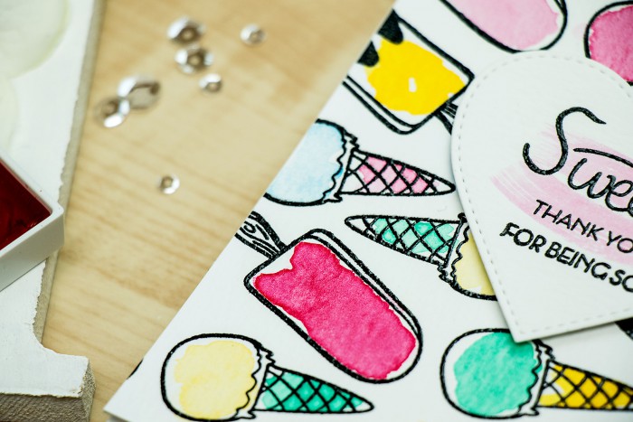 Altenew | Thank You for Being so Sweet! Ice Cream Card by Yana Smakula