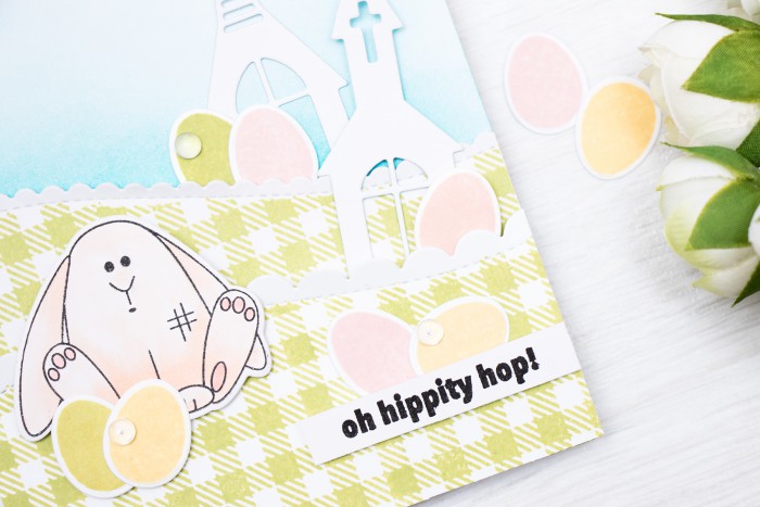 Simon Says Stamp | Oh Hippity Hop Easter Card by Yana Smakula using Reason to Smile Release. Video 