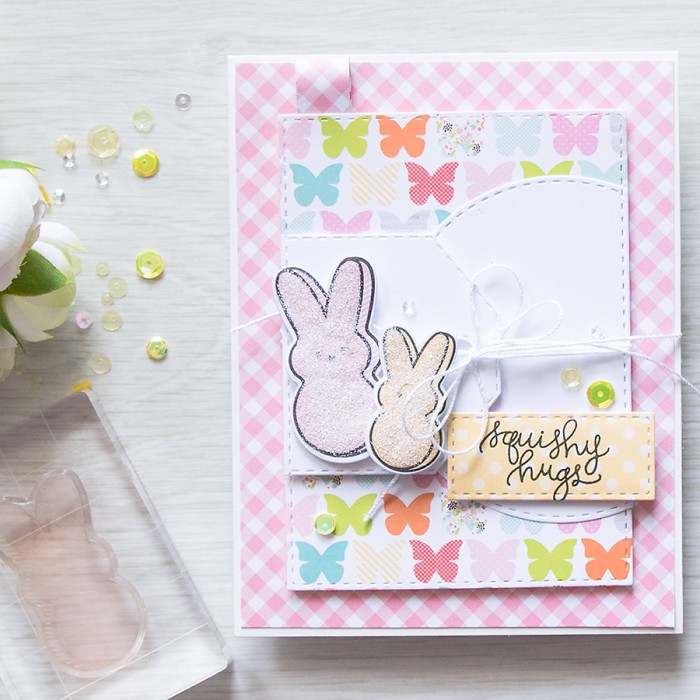 Simon Says Stamp | March 2016 Card Kit - Squishy Hugs. Video