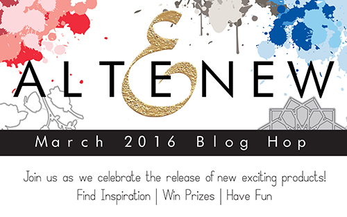 Altenew | March 2016 Release Blog Hop + Giveaway