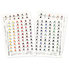 DANIEL SMITH Extra Fine Watercolor 238-Dot Color Chart