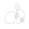 Simon Says Stamp Plush Springtime Bunny Dies