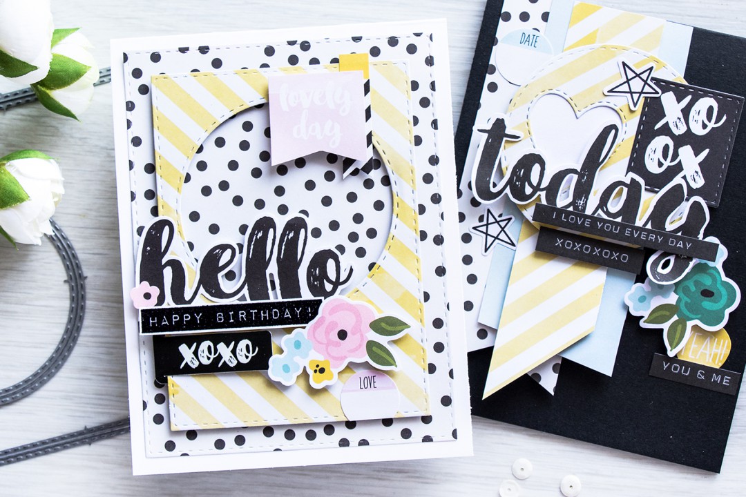 Simon Says Stamp | April 2016 Card Kit - Layering Die Cuts & Embellishments