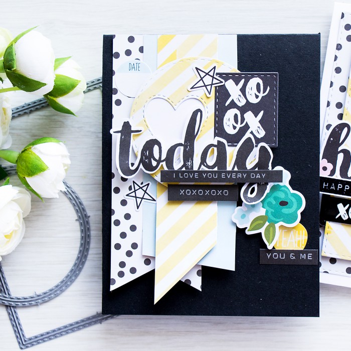 Simon Says Stamp | April 2016 Card Kit - Layering Die Cuts & Embellishments