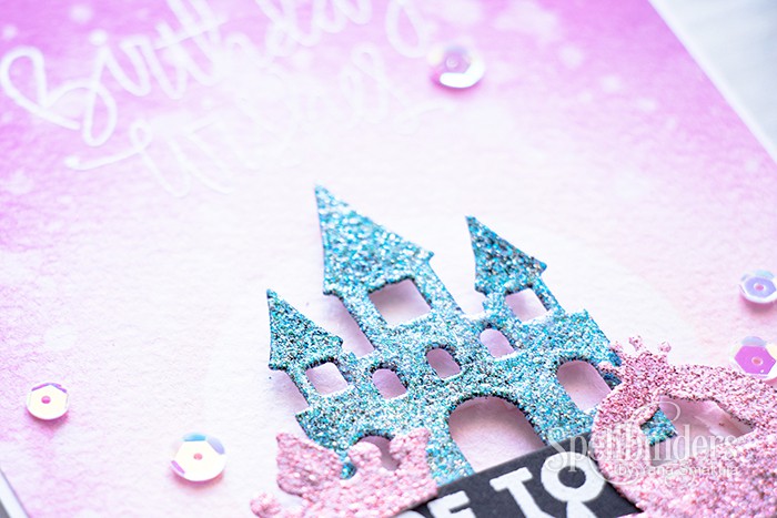 Spellbinders | DIY Glitter Die Cuts & Masking with Dies. Video