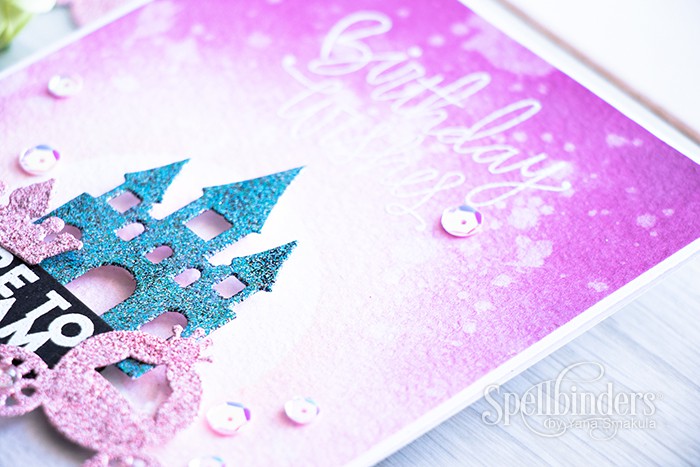 Spellbinders | DIY Glitter Die Cuts & Masking with Dies. Video