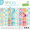 Lawn Fawn PERFECTLY PLAID Petite 6x6 Paper Pack LF1114