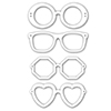 Simon Says Stamp SUNGLASSES Wafer Dies SetS236