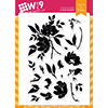 Wplus9 Watercolored Anemones Clear Stamps