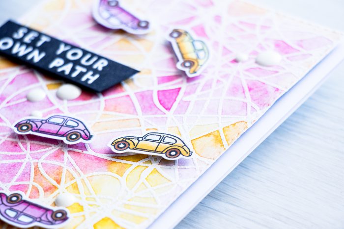Hero Arts | Set Your Own Path Card by Yana Smakula