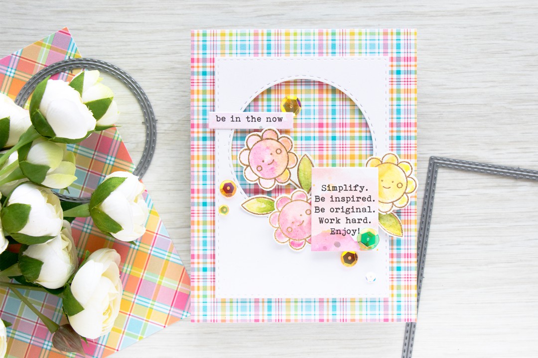 Simon Says Stamp | May 2016 Card Kit - Be in the now
