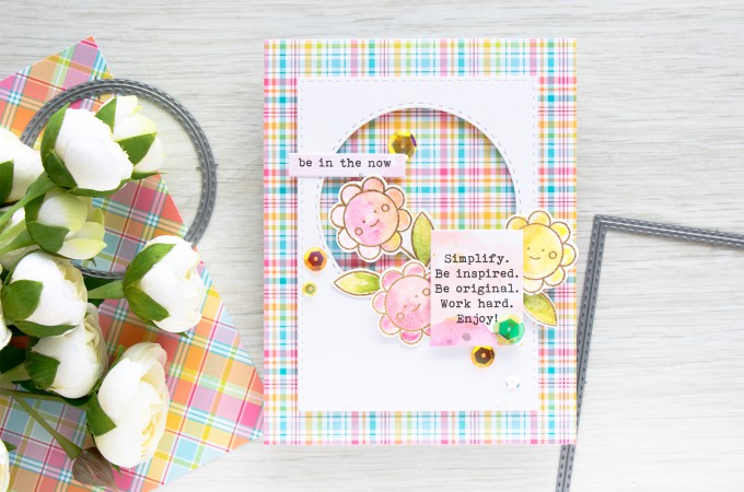 Simon Says Stamp | May 2016 Card Kit - Be in the now