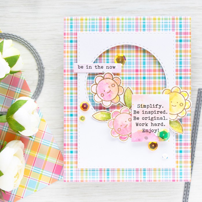 Simon Says Stamp | May 2016 Card Kit - Be in the now