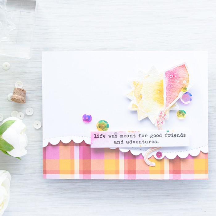 Simon Says Stamp | May 2016 Card Kit - Good Friends and Adventures