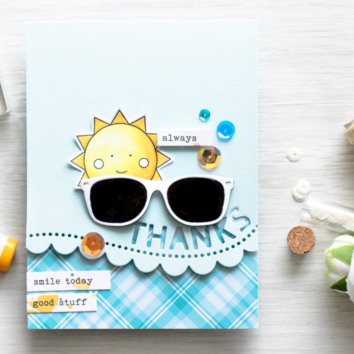 Simon Says Stamp | May 2016 Card Kit – Sunglasses