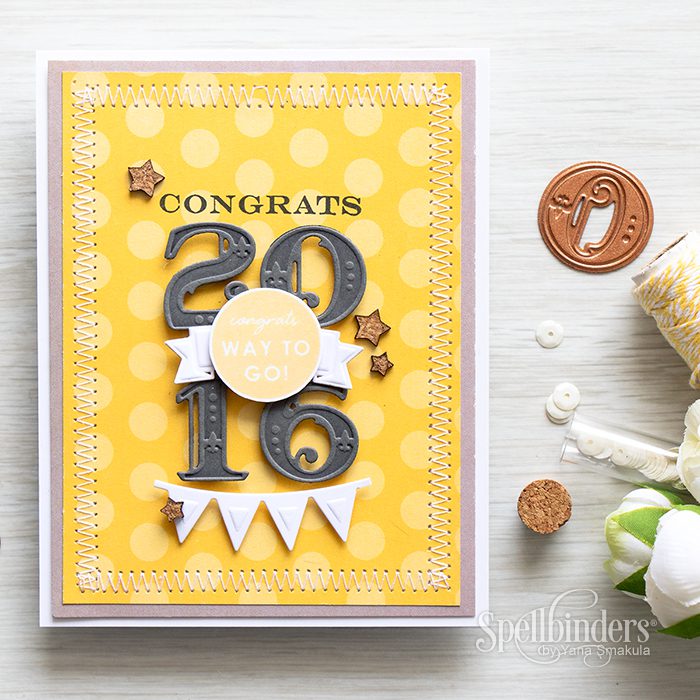 Spellbinders | Graduation Card. Video